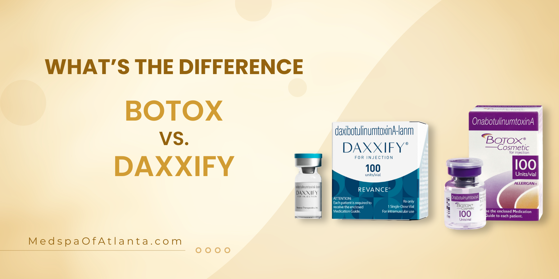 What’s the Difference Between Botox vs. Daxxify: Which is Best For You in Atlanta
